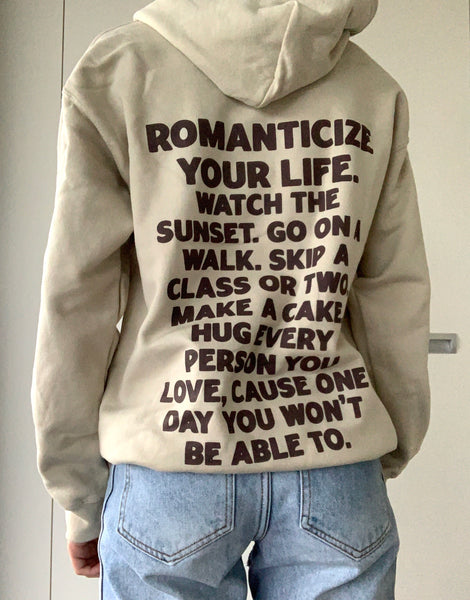 Brown ‘Romanticize’ Hoodie