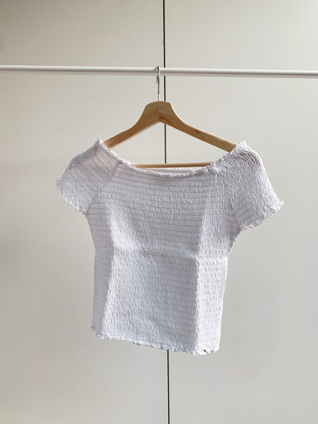 Abercrombie Shirred Top