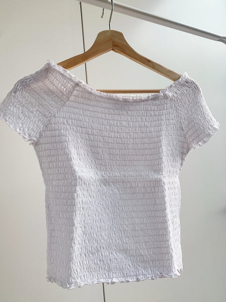 Abercrombie Shirred Top