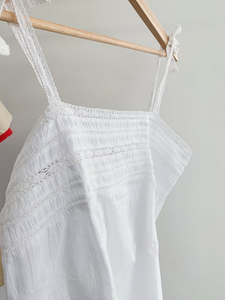 Embroidered Tank Top