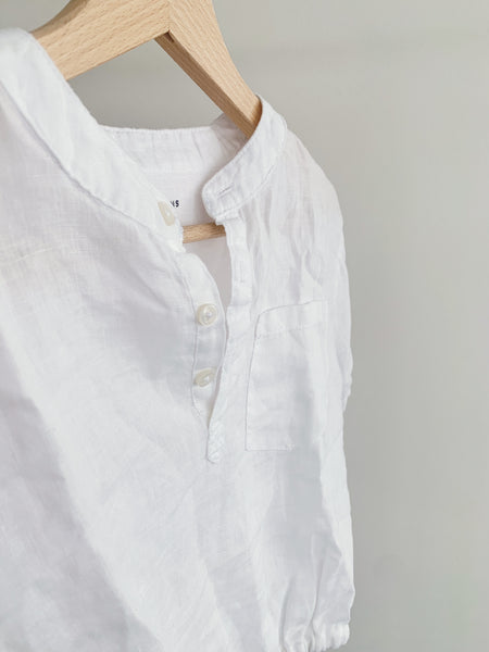 Reworked Linen Top