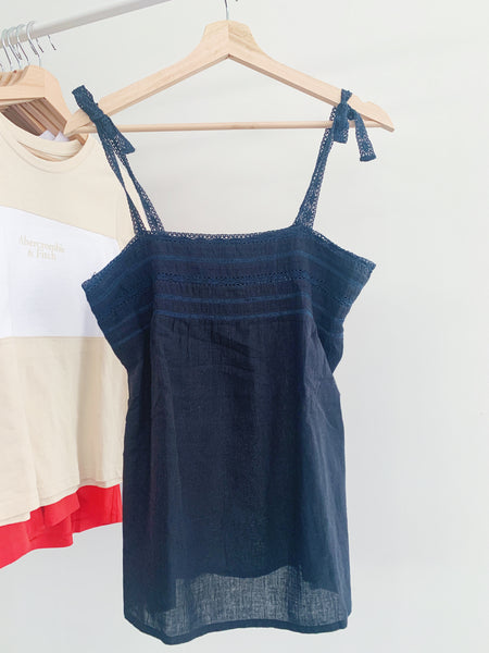 Embroidered Tank Top