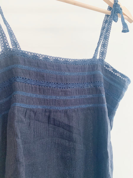 Embroidered Tank Top